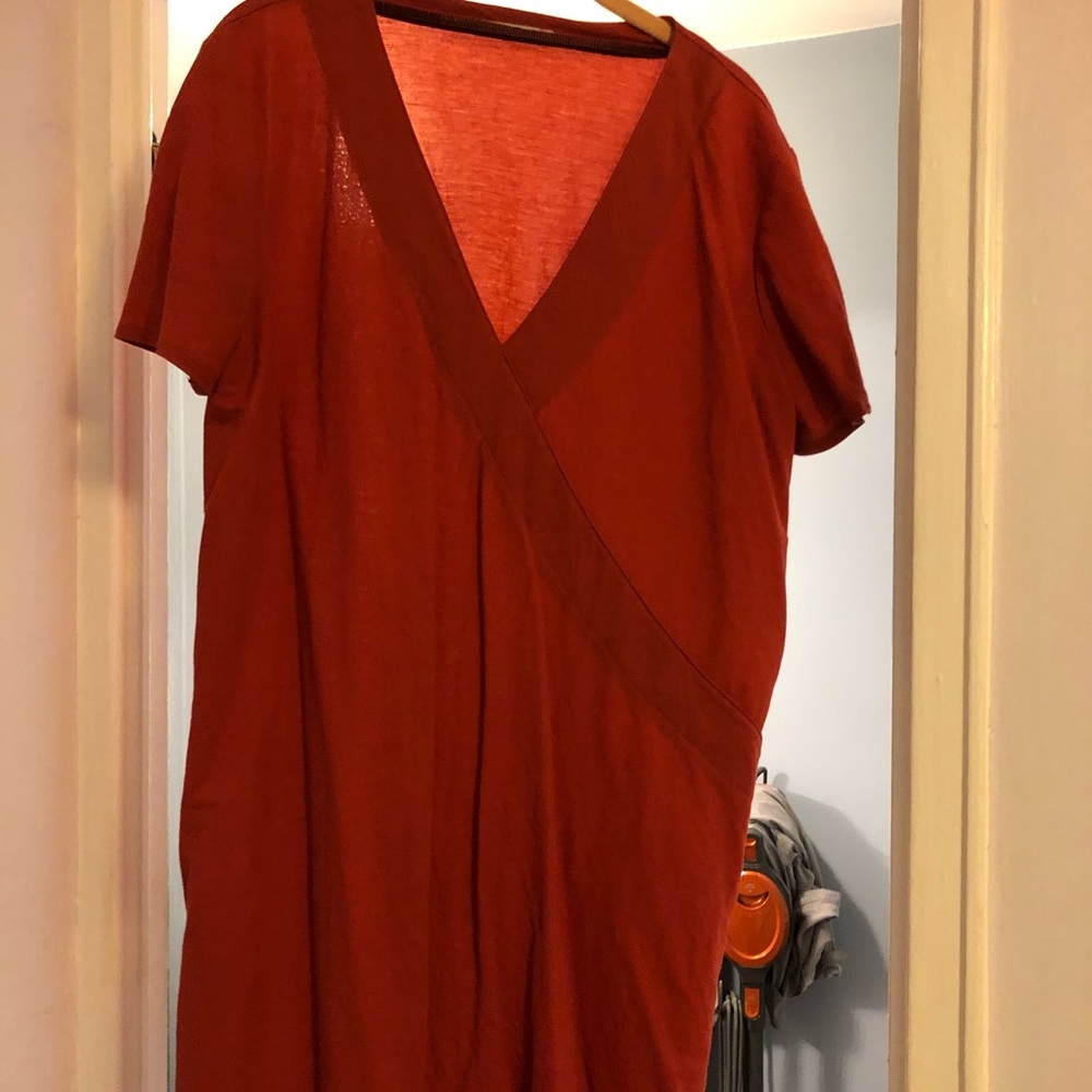 Women’s Zara faux wrap dress